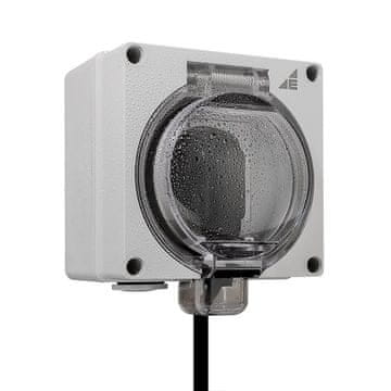 shumee AQUA66 Schuko 2P+Z GHNS IP66 nadometna hermetična vtičnica