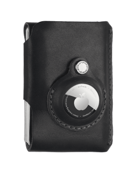 shumee Denarnica HOBBY za AirTag črne barve