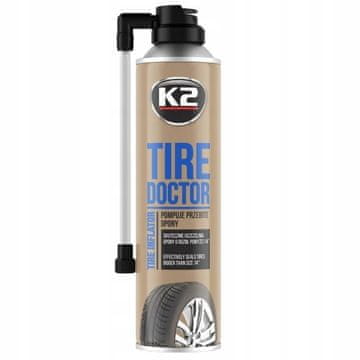 shumee K2 TIRE DOCTOR 500 ML Napihuje prazne pnevmatike