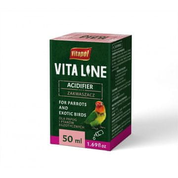 Vitapol Vitapol VITALINE - Oksidator za papige in eksotične ptice 50 ml