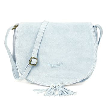 shumee Ženska italijanska usnjena torbica v obliki podkve