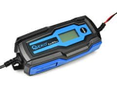 GEKO 6-12V Hitri avtomatski polnilec za akumulatorje LCD 4A 120Ah