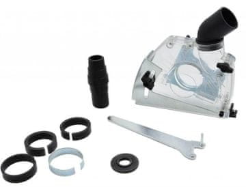 GEKO Odsesovalni nastavek za kotni brusilnik 115-125mm – rezanje