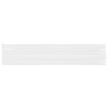 shumee Kabelske vezice EXTREME 7,6 × 500 mm, bele, 50 kosov.