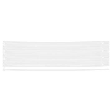Topex Kabelske vezice EXTREME 4,8 × 450 mm, bele, 50 kosov.
