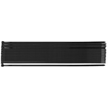 Topex Kabelske vezice EXTREME 9,0 × 550 mm, črne, 50 kosov.