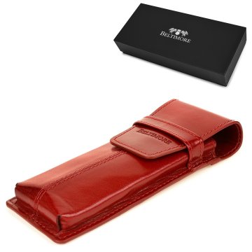 shumee Beltimore usnjena torbica za svinčnike