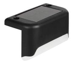 aptel Set 4 solarnih ograjnih LED svetilk 200mAh hladno bele