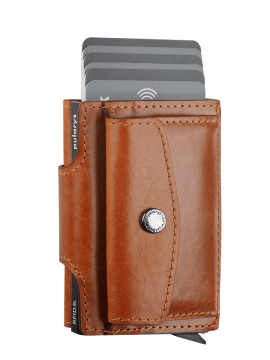 shumee Denarnica DOPPIO Max v barvi konjaka