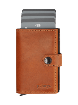 shumee Denarnica HIKER Go iz rastlinsko strojenega konjakovega usnja Nomad