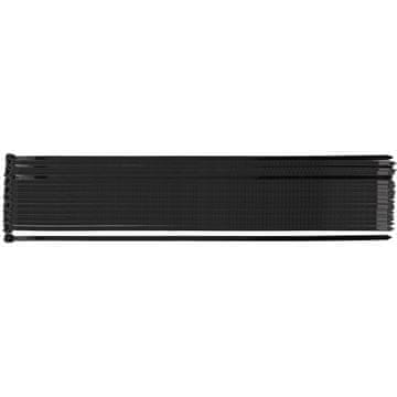 Topex Kabelske vezice EXTREME 9,0 × 650 mm, črne, 50 kosov.