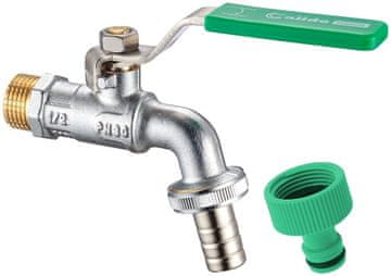 shumee Calido kroglični ventil 1/2"x3/4"x15+ hitri priključek, PN30