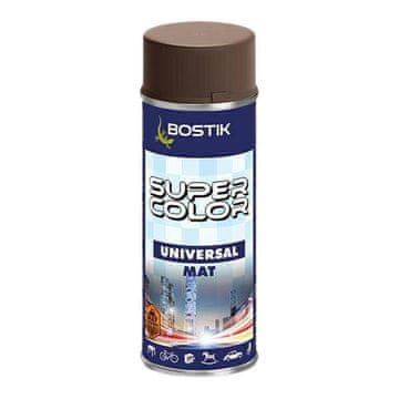 shumee BOSTIK sprej L MAT čokoladno rjava 8017 400ml Super Color Universal