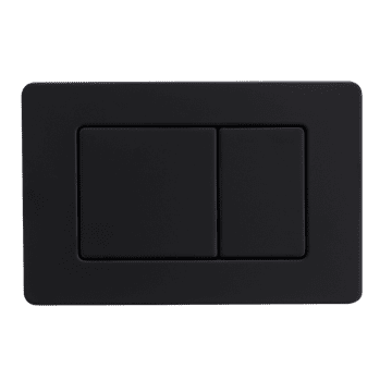 shumee AXO gumb za splakovanje stranišča iz nerjavečega jekla črne barve