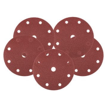 Topex Brusilni diski 150 mm, P60, 5 kosov, z 9 luknjami za 04-721