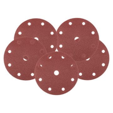Topex Brusilni diski 150 mm, P40, 5 kosov, z 9 luknjami za 04-721