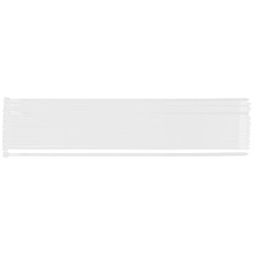 Topex Kabelske vezice EXTREME 9,0 × 550 mm, bele, 50 kosov.