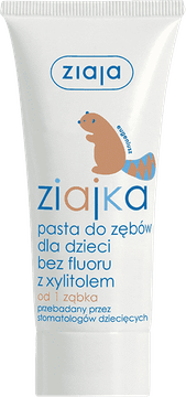 Ziaja ZIAJA Ziajka zobna pasta za otroke brez fluorida s ksilitolom 50 ml