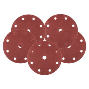 Topex Brusilni diski 150 mm, P240, 5 kosov, z 9 luknjami za 04-721