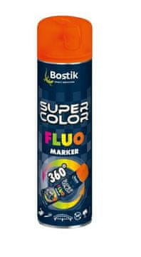 shumee BOSTIK SPRAY SUPER COLOR 500ml FLUO MARKER 360 ORANŽEN