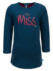 shumee Dekliška obleka z dolgimi rokavi, modra, Lief