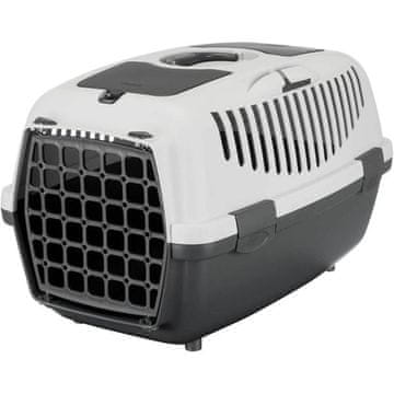 Trixie Prtljažnik za mačke CAPRI II. 37x34x55 svetlo siva/temno siva