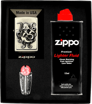 shumee Darilni set 3D vžigalnikov ZIPPO OCTOPUS št. 1