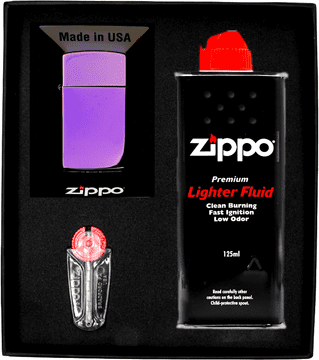 shumee ZIPPO komplet vžigalnikov SAPHIRE SLIM HIGH POLISHED darilo št. 1