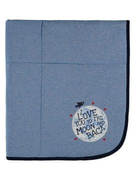 shumee Modra otroška odejica Kanz