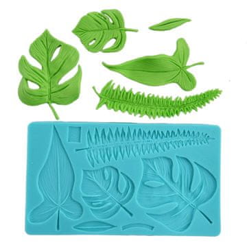 Silikonski kalup TROPICAL LEAVES TROPICS