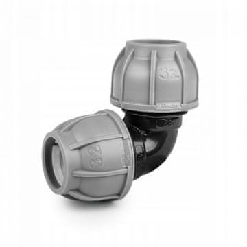 shumee Bradas DSRA10K2525 PE cevno koleno 25x25 mm