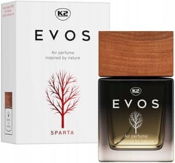 shumee K2 EVOS SPARTA FRAGRANCE MOŠKI PARFUM ZA AVTO DARILO ZA AVTO