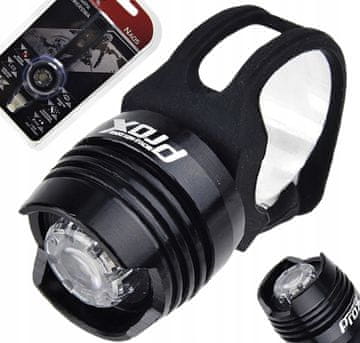 shumee PROX NAOS Sprednja luč za kolo, aluminij