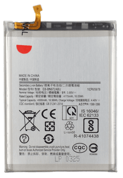 shumee Akumulatorska baterija za Samsung Galaxy Note 10 Plus SM-N976B 3,85 V 4300 mAh