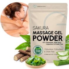 sarcia.eu SAKURA NURU Vlažilni masažni gel v prahu, japonski algin gel, za vegane 50g