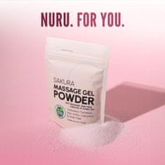 sarcia.eu SAKURA NURU Vlažilni masažni gel v prahu, japonski algin gel, za vegane 50g