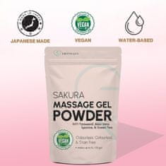 sarcia.eu SAKURA NURU Vlažilni masažni gel v prahu, japonski algin gel, za vegane 50g