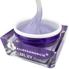 Allepaznokcie Jelly Moonlight Violet Allepaznokcie gosti gradilni gel 50g