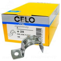 shumee Kovinski ročaj 28mm OC F 928F CELO 100 kosov