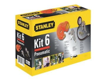 NUAIR STANLEY KOMPLET PNEVMATIČNEGA ORODJA 6-delni.