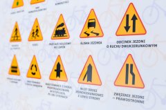 shumee Varni kolesar. Dvostranska podloga za pisalno mizo.