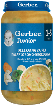 shumee Gerberjeva nežna juha iz cvetače in brokolija 250 g