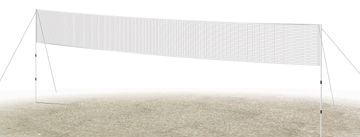 shumee MASTER Koplat mreža za badminton 1000 x 90 cm z okvirjem