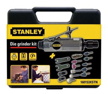 Stanley 6-METRIČNI PREMI BRUSILNIK Z DODATKI - N/160153XSTN
