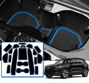 shumee Držala za skodelice Volvo XC40 Gumijaste preproge Nedrseče preproge