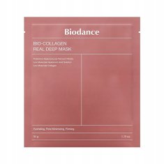 shumee BIODANCE Real Deep Mask Bio Collagen hidrogelna maska za obraz z bio kolagenom 34 g