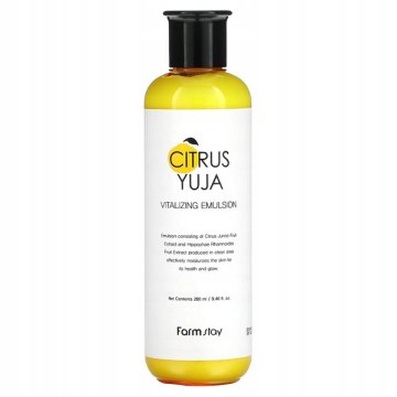shumee FARMSTAY Citrus Yuja revitalizirajoča emulzija za obraz 280 ml