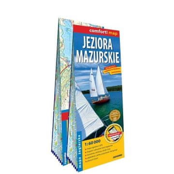shumee Zemljevid udobja Mazurska jezera 1: 60.000 lam n. 2023