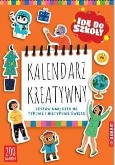 shumee Grem v šolo. Ustvarjalni koledar.