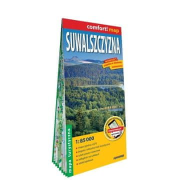 shumee Udobje! zemljevid Suwałki Region 1:85.000